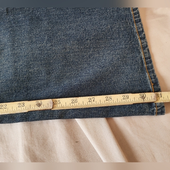 Santa Barbara Jeans, circa 2003, y2k era, size 1, denim jeans with embellishment - Picture 11 of 11